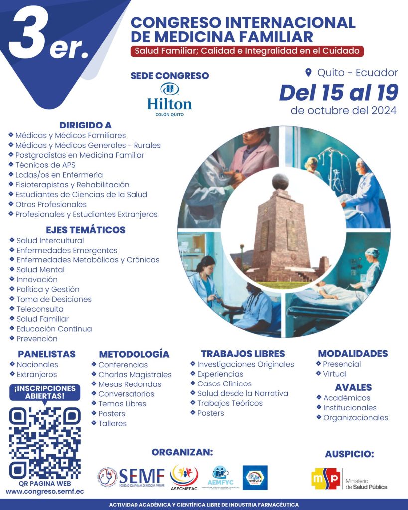 III Congreso Internacional de Medicina Familiar Ecuador III-CIMF_ec